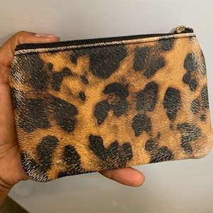 Cheetah print wallet